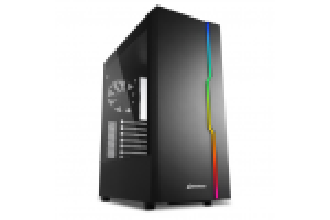SHARKOON CASE ATX 1XUSB 2.0, 2XUSB 3.0, VETRO TEMPERATO, 1X 120MM FAN FRONT, 7 SLOT ESPANSIONE, ARGB CONTROLLER, PANNELLO FRONTALE ILLUMINATO