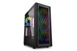 SHARKOON CASE RGB WAVE, ATX, ADDRESSABLE, 7 SLOT EXPANSION, 1 USB-C, 2 USB 3.0