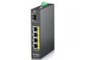 ZYXEL SWITCH INDUSTRIALE UNMANAGED, 4X GIGABIT POE 120W, DIN RAIL, ALIM. 12-58V DC