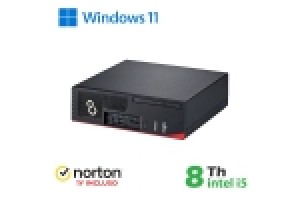RINOVO FUJITSU PC REFURBISHED ESPRIMO D738 SFF i58X00 DDR4 8GB SSD 256GB W11P + NORTON