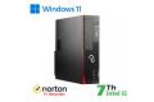 RINOVO FUJITSU PC REFURBISHED ESPRIMO D757-957 SFF I5-7X00 DDR4 16GB SSD 256GB W11P UPG  + NORTON