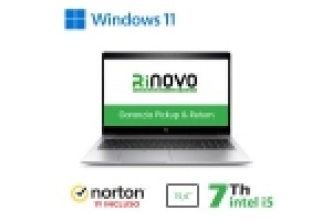 RINOVO HP NB 15.6 REFURBISHED 850 G5 i5-7X00U DDR4 16GB 256GB 3 MESI BATT+NORTON NO DVD  WIN 11 PR