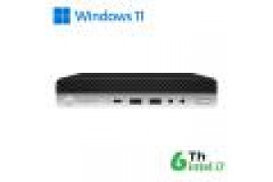 RINOVO HP ULTRA MINI PC DM REFURBISHED 600 800 G3 I7-6X00T SODDR4 16GB SSD 480GB W11P 1Y