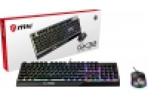 MSI TASTIERA LAYOUT ITALIANO + MOUSE VIGOR GK30 COMBO BLACK