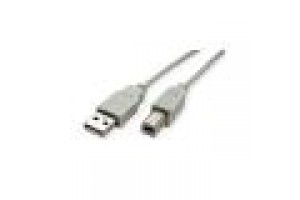 STANDARD CAVO USB2.0 CABLE, A-B, M/M, BEIGE, 3M