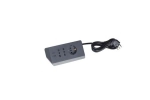 LEGRAND MULTIPRESA DA SCRIVANIA CON 2 PRESE USB TIPO A E C, GRIGIA