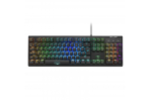 SHARKOON TASTIERA GAMING MECCANICA SKILLER MECH SGK30, SWITCH RED, LAYOUT ITA, RGB PERSONALIZZABILE
