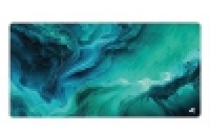 SHARKOON SKILLER SGP40 D10 MOUSEPAD TAPPETINO GAMING 1000 x 500 x 3  MM  NUBE BLU/VERDE
