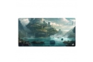 SHARKOON SKILLER SGP40 D6 MOUSEPAD TAPPETINO GAMING 1000 x 500 x 3  MM LAGUNA VERDE