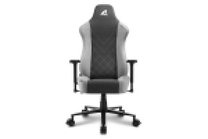 SHARKOON SEDIA GAMING SGS30 FABRIC IN TESSUTO DIMENSIONI COMFORT NERO E BIANCO