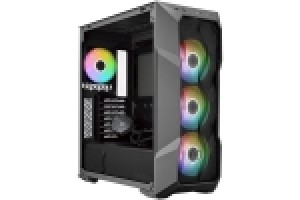 COOLER MASTER CASE TD500 MAX MESH CON DISSIPATORE 360 SUL FRONTALE (RADIATORE CUSTOM) + PSU ATX