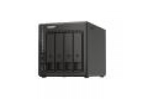 QNAP NAS TS-453E Tower 4-Bay CPU Celeron N4505 Dual Core + 8 GB DDR4 2x M.2 gen.3x1 + 2x 2.5 GbE