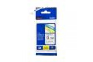 BROTHER NASTRO LAMINATO DA 6 MM (8 M) NERO/BIANCO