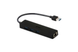 I-TEC USB 3.0 SLIM HUB 3 PORT + GIGABIT ETHERNET ADAPTER