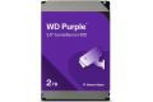 WESTERN DIGITAL HDD PURPLE 2TB 3,5 5400RPM SATA 6GB/S BUFFER 256MB ** RICONDIZIONATO**