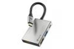 NGS ADATTATORE MULTIPORTA USB-C DA 4 A 1 IN ALLUMINIO