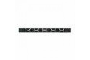 DELL SERVER RACK R360 XEON 6C E2436 1X16GB 1X480GBSSD 8X2.5" HOTPLUG H755 2XGLAN 1X700W